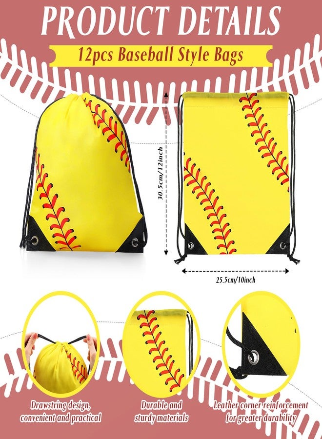 مجموعة حقائب صغيرة قابلة للنفخ مكونة من 12 قطعة برباط مع حقيبة ظهر لإعادة الكرة للمعصم، هدايا رياضية للحفلات، إكسسوارات للأطفال (كرة لينة) - Image 2